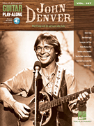 Guitar Play Along Vol. 187 John Denver Guitar and Fretted sheet music cover